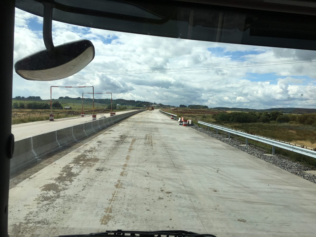Concrete road surfacing Concrete road surfacing
